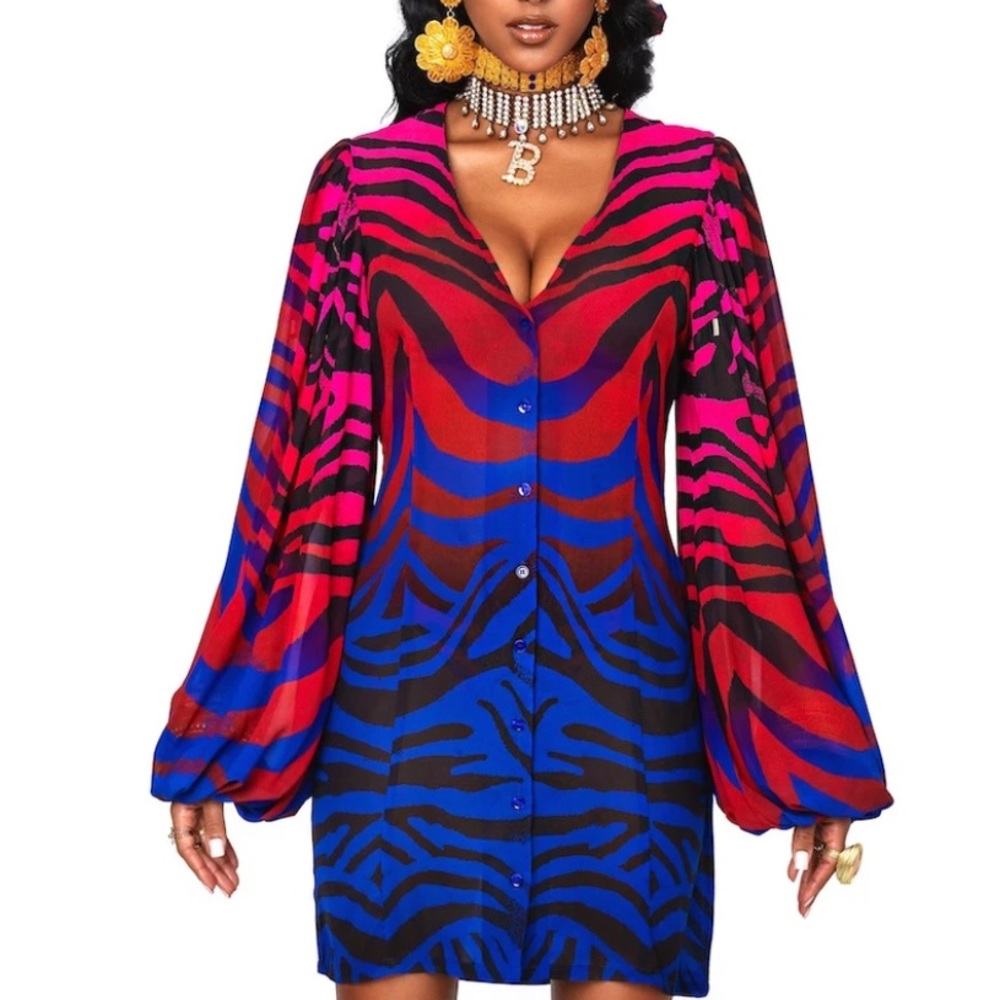 ZIAH Dress with scarf